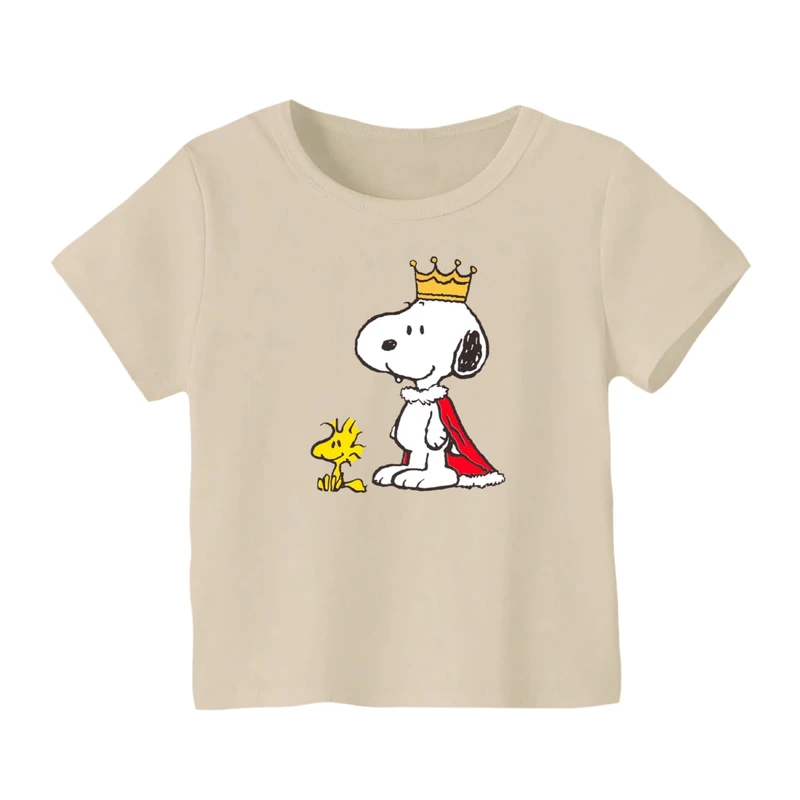 تی شرت آستین کوتاه بچگانه مدل اسنوپی کد ۵۱