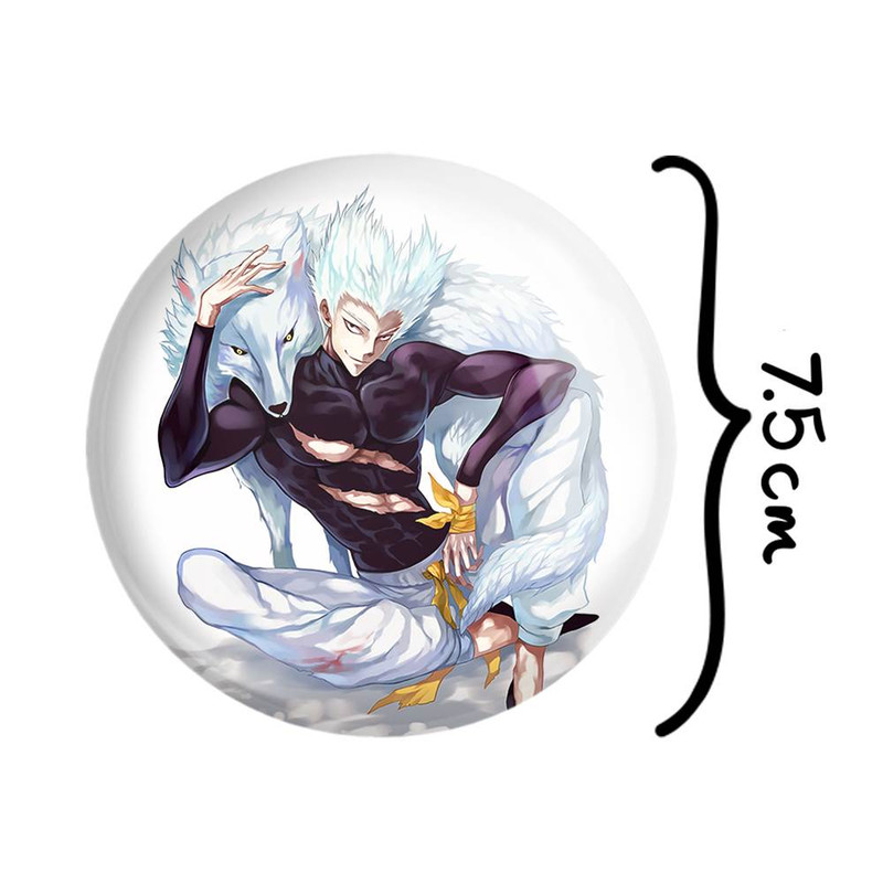 آینه جیبی خندالو مدل گارو انیمه مرد تک مشتی One Punch Man کد 11341 آینه جیبی خندالو مدل گارو انیمه مرد تک مشتی One Punch Man کد 11341