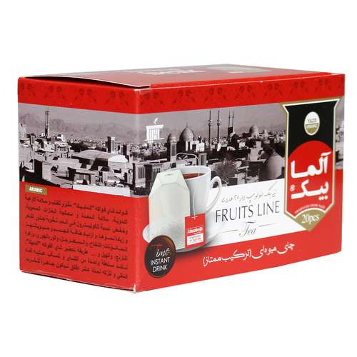  چای میوه ای کیسه ای آلمابیک - بسته 20 عددی