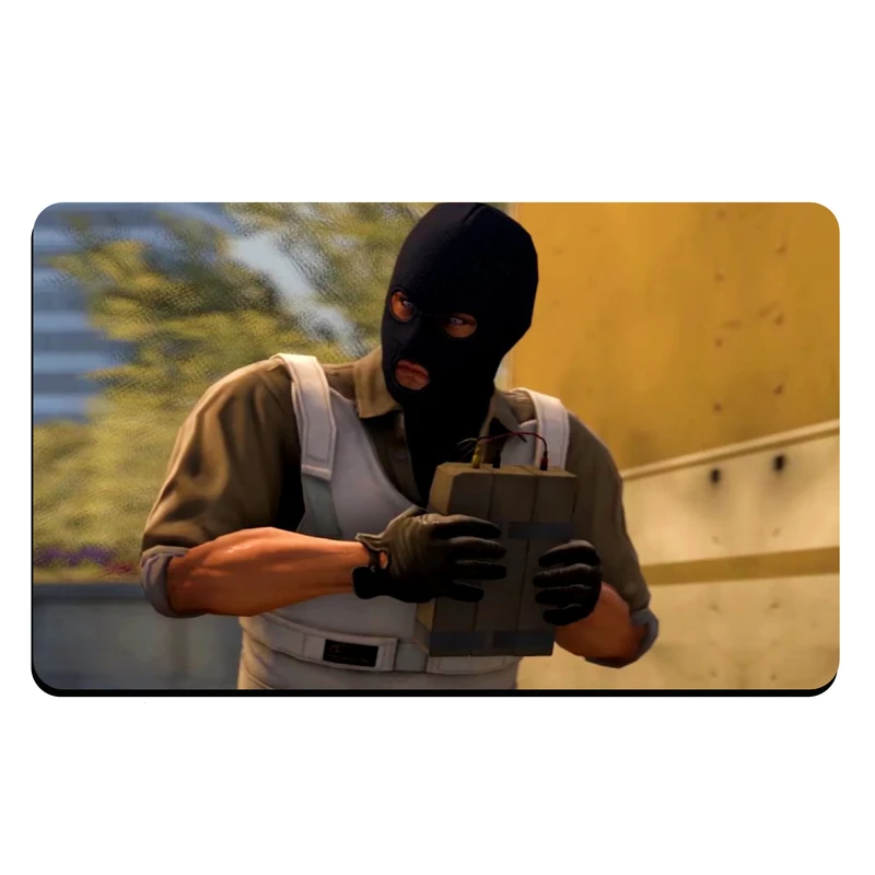 ماوس پد مخصوص بازی طرح counter strike مدل MOUB-514