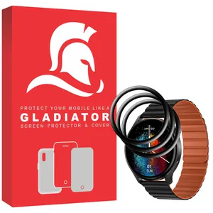 محافظ صفحه نمایش گلادیاتور مدل GWP3000 مناسب برای ساعت هوشمند شیائومی W13 بسته سه عددی