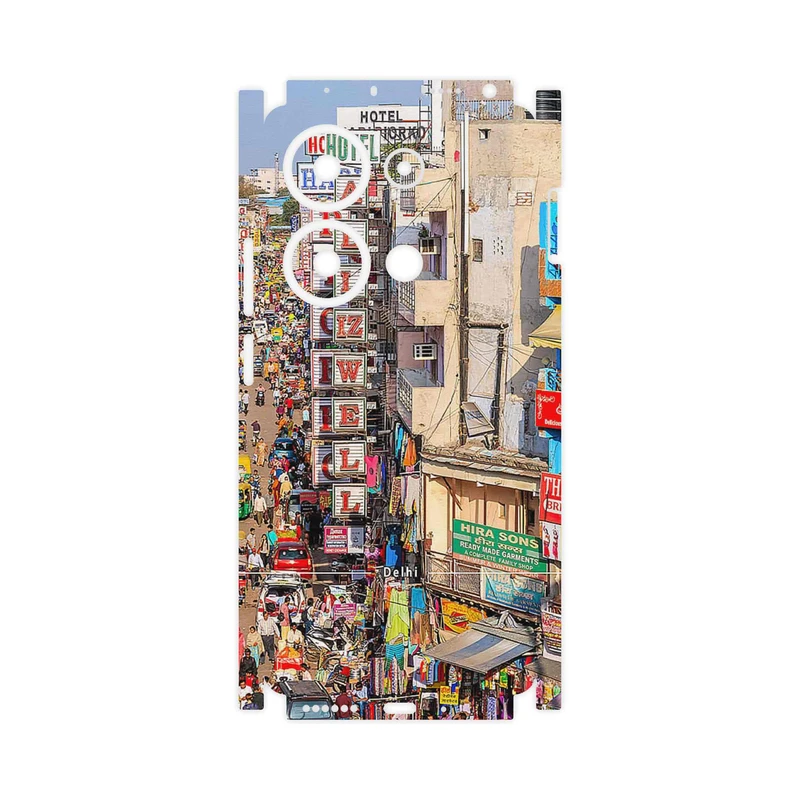 برچسب پوششی ماهوت مدل City of Delhi-FullSkin مناسب برای گوشی موبایل شیائومی Redmi Note 13 Pro 4G