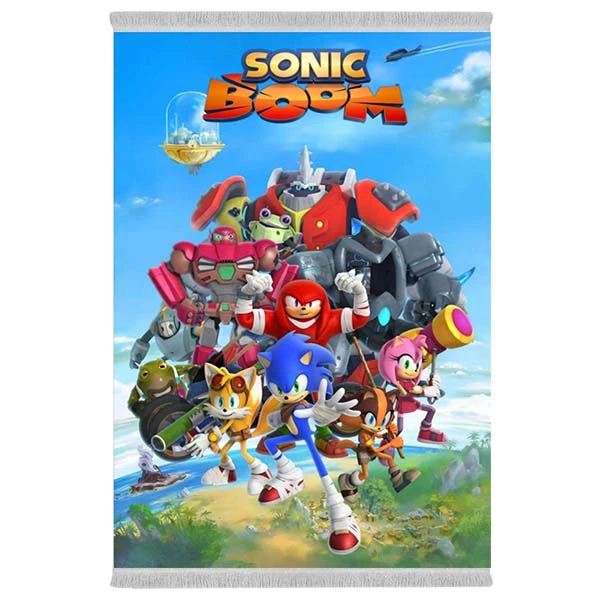 فرش پارچه‌ای دفه مدل فرشینه هازان مخمل طرح فانتزی کد 3160