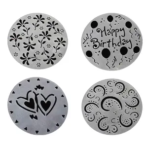 شابلون تزیین کیک مدل Stencils variety pack مجموعه 4 عددی