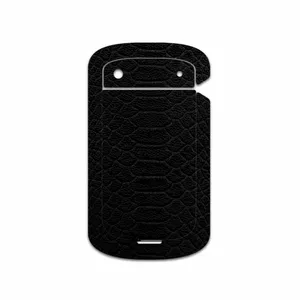 MAHOOT Black-Snake-Leather Cover Sticker for BlackBerry Bold Touch 9900