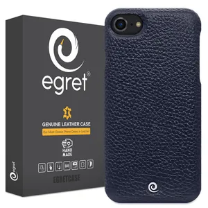 Egret Floater Genuine Leather Case For Apple iPhone SE 2022
