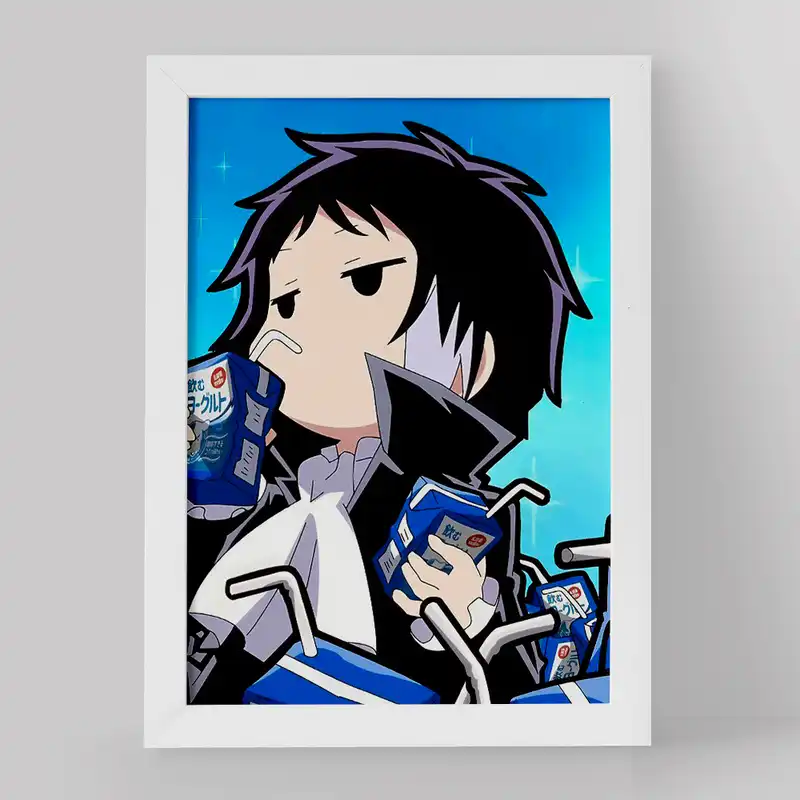 تابلو خندالو مدل آکوتاگوا انیمه سگ های ولگرد بانگو کد 15661