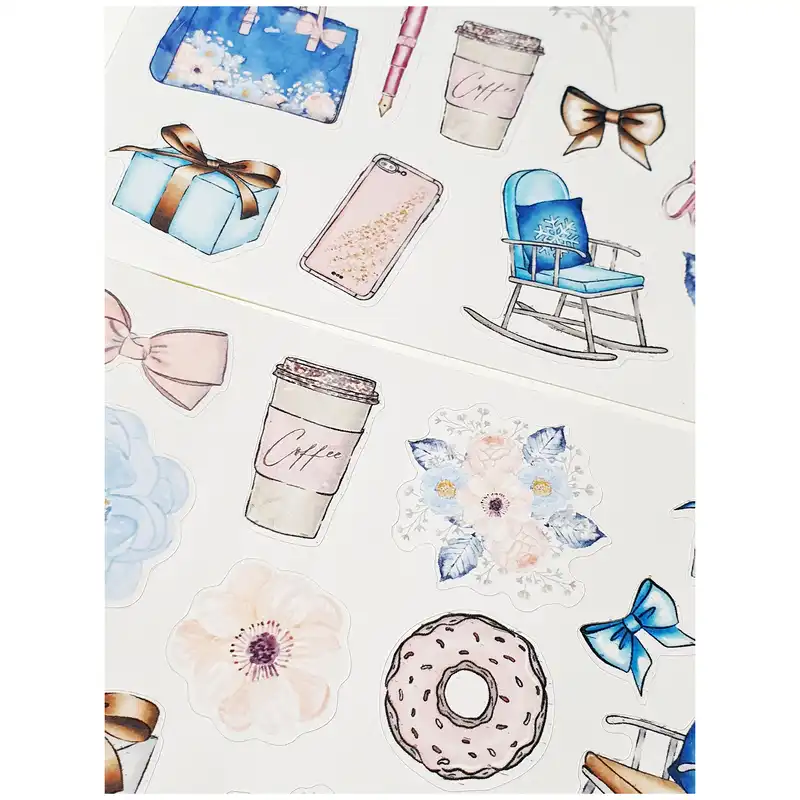 برچسب مدل Modern طرح بولت ژورنال و اسکرپ بوک کد 25 بسته 2 عددی