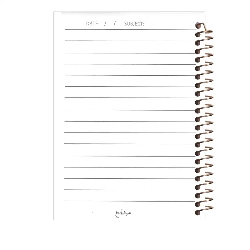 دفتر یادداشت مشایخ طرح انیمه Death Note کد N01