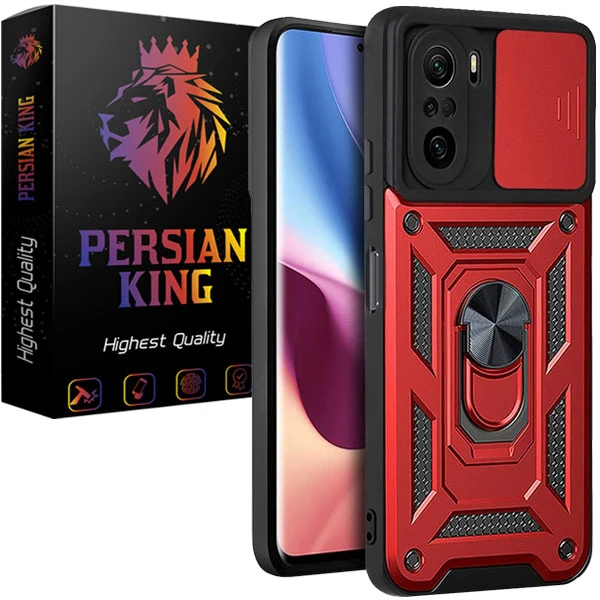 کاور پرشین کینگ مدل KD22 مناسب برای گوشی موبایل شیائومی Poco F3 / Mi 11i / Redmi K40 Pro