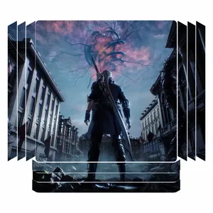 برچسب پلی استیشن ۴ پرو مدل Devil may cry 5