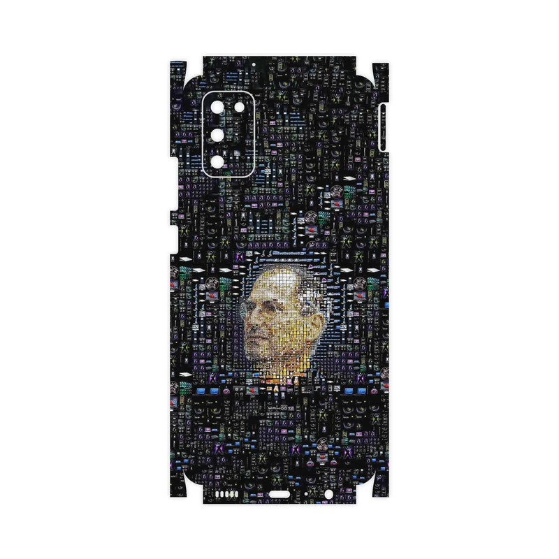 برچسب پوششی ماهوت مدل Collage of Steve Jobs 2-FullSkin مناسب برای گوشی موبایل سامسونگ Galaxy M02s