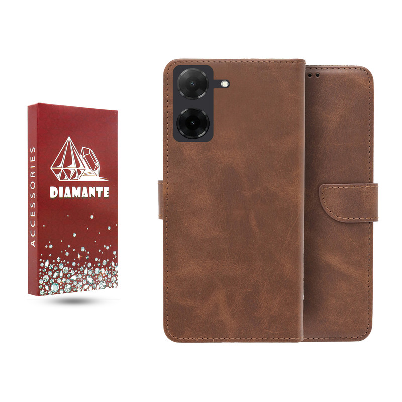 کیف کلاسوری دیامانته مدل Bers Ros مناسب برای گوشی موبایل شیائومی Redmi A5