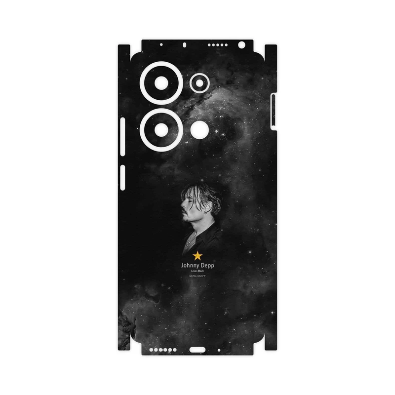 برچسب پوششی ماهوت مدل Johnny Depp-FullSkin مناسب برای گوشی موبایل شیائومی Redmi Note 13 Pro 4G