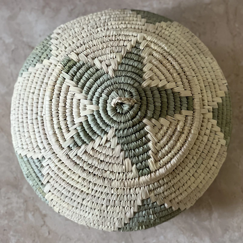 عکس شماره 8 : سبد کپو بافی مدل پنج پر