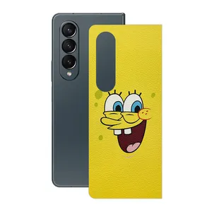 Remax cover sticker Leth model Spongebob design suitable for Samsung Galaxy Z Fold4 mobile phone