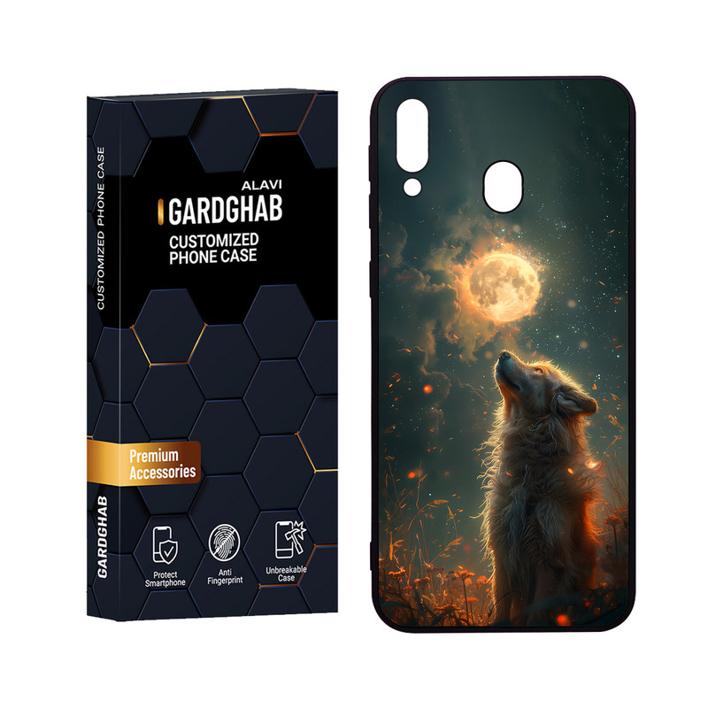 کاور گارد قاب علوی مدل Glass مناسب برای گوشی موبایل سامسونگ Galaxy M20