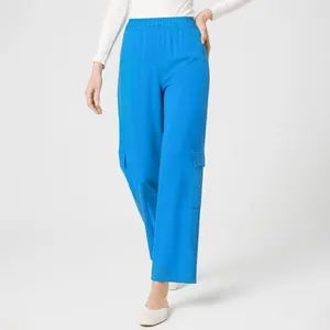 شلوار بگ زنانه مدل لنین چهار جیب کد G48