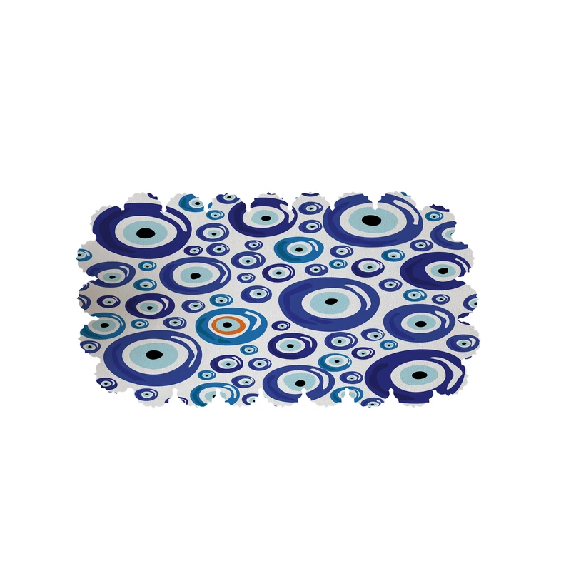   رومیزی مدل چشم زخم کد 9262R