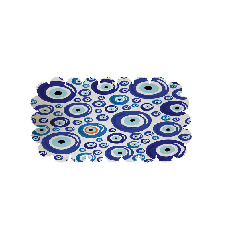  رومیزی مدل چشم زخم کد 9262R