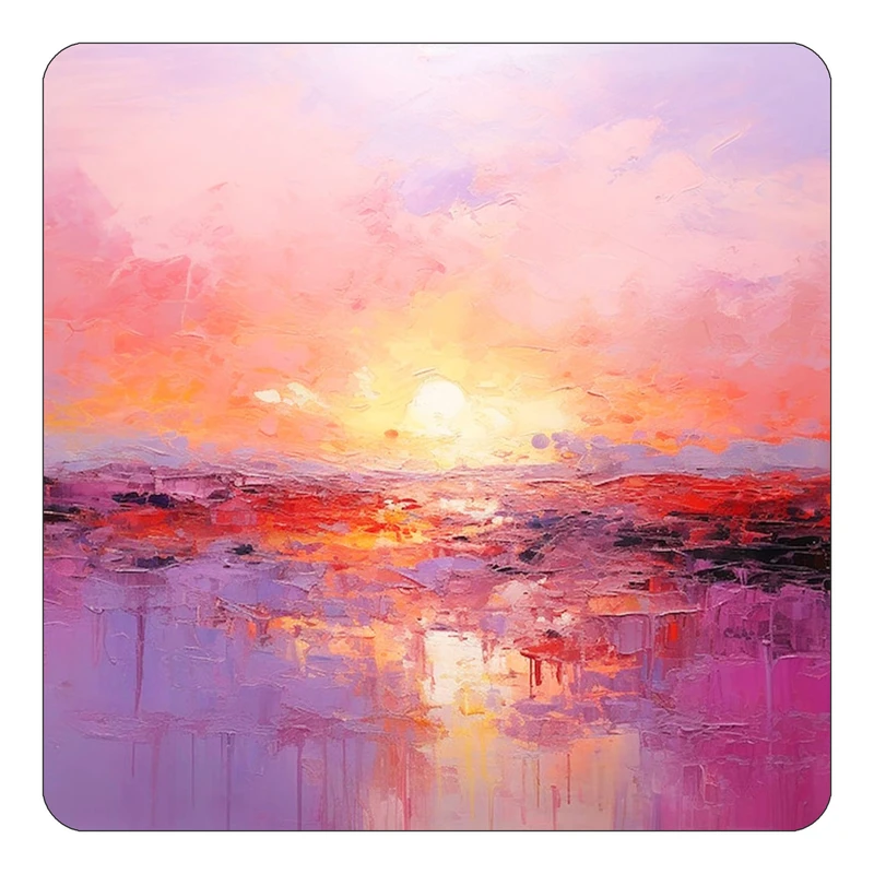 مگنت کاکتی طرح نقاشی رنگ روغن مدل mp70486