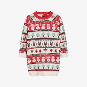 پیراهن  بافتنی دخترانه نکست مدل  NEXN00503