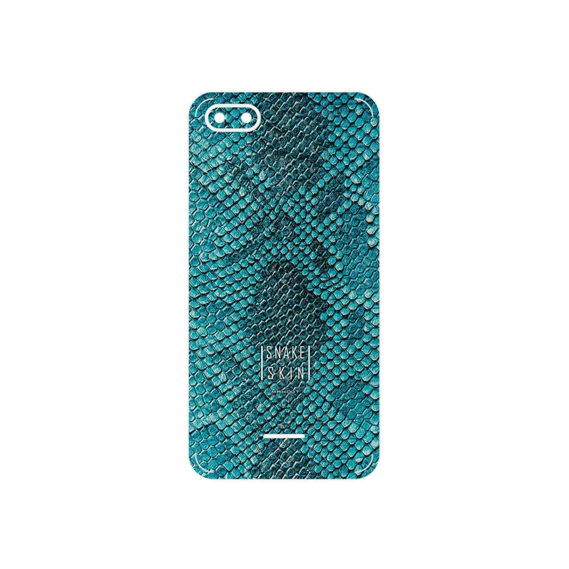 برچسب پوششی ماهوت مدل Blue Snake Skin مناسب برای گوشی موبایل شیائومی Redmi 6A