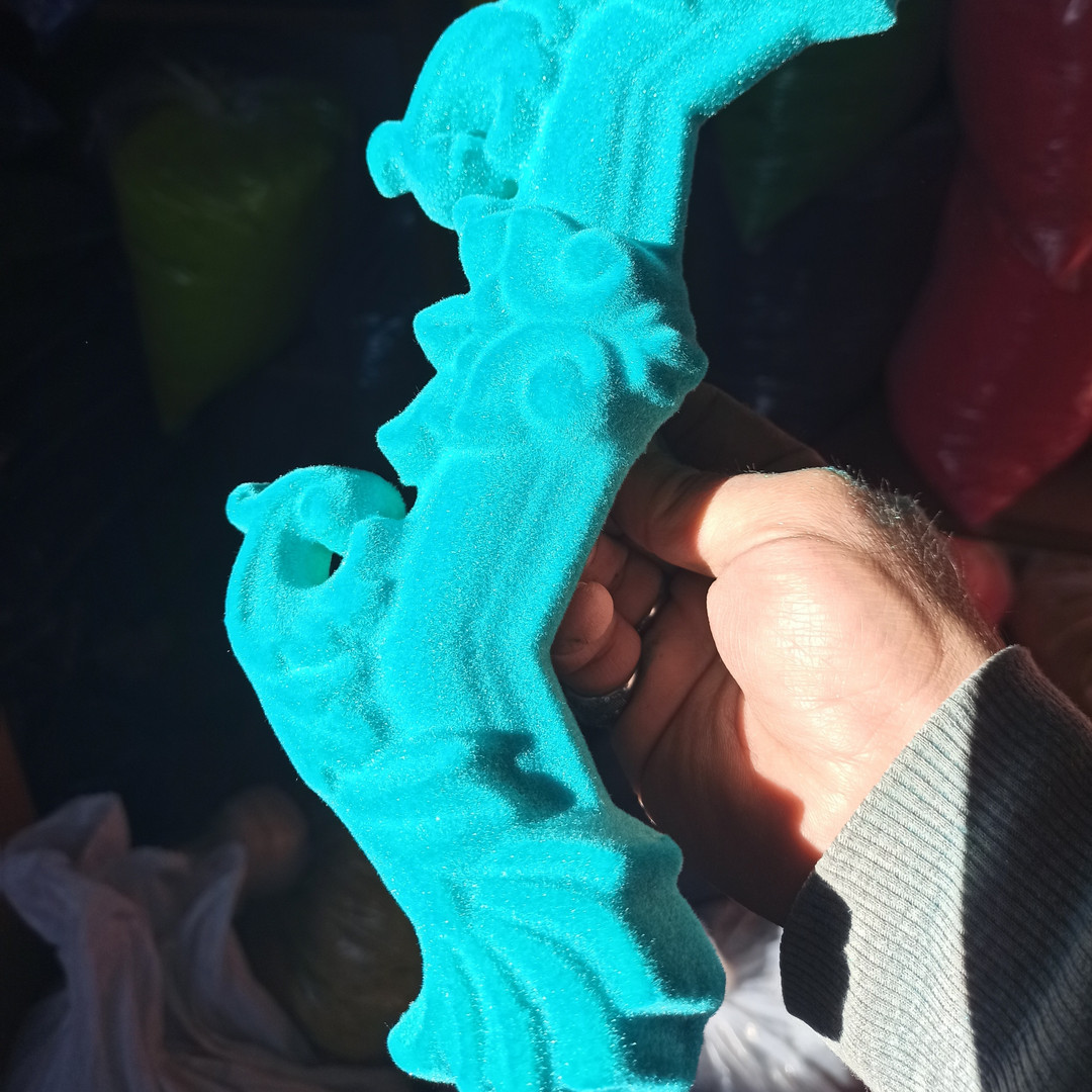 پودر مخمل مدل کله غازی ترک کد TKG15 وزن 30 گرم