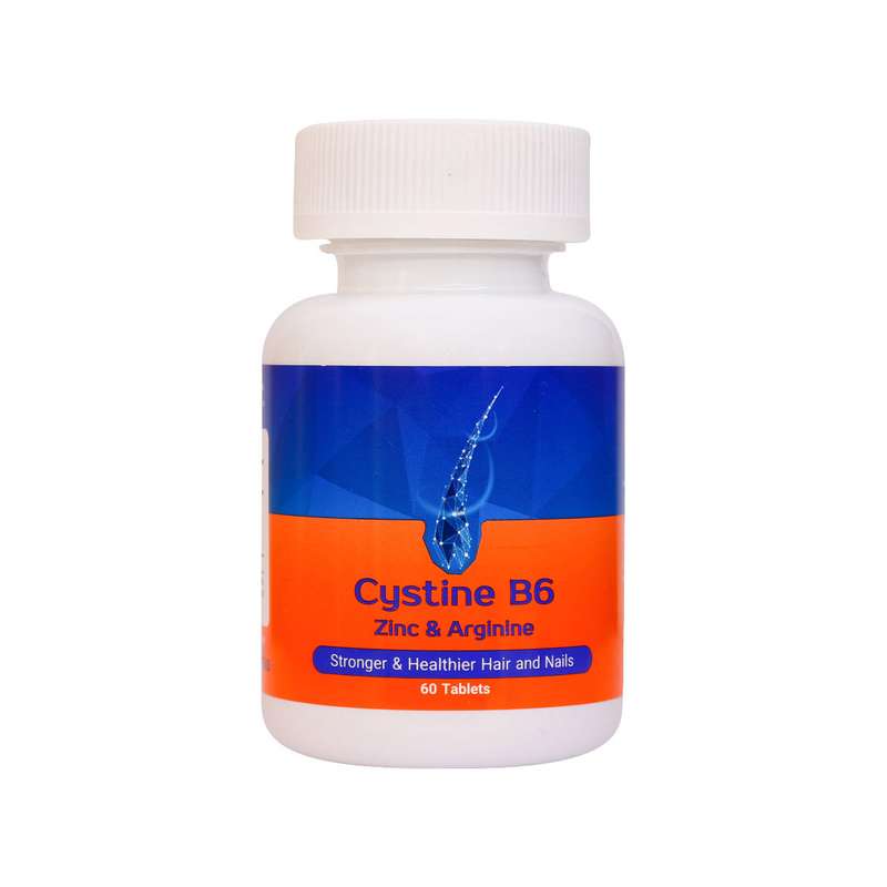 قرص سیستین B6 زینک آریا دارو بسته 60 عددی