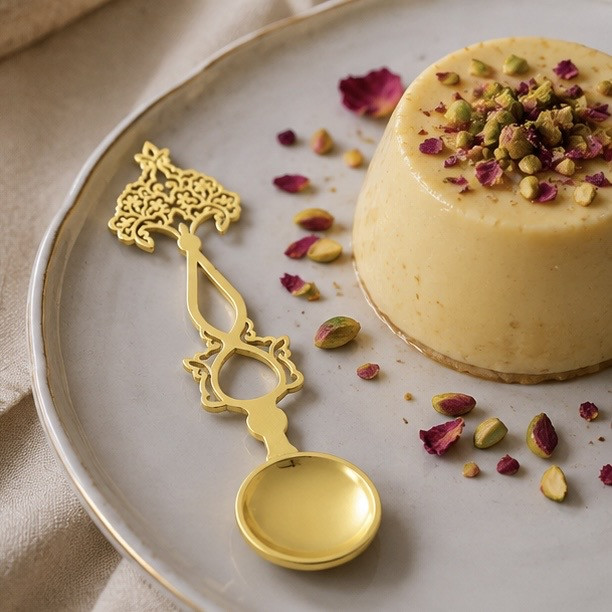 قاشق برنجی مدل سنجاقک