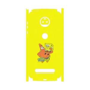 MAHOOT SpongeBob SquarePants-FullSkin Cover Sticker for Motorola Moto Z2 Force