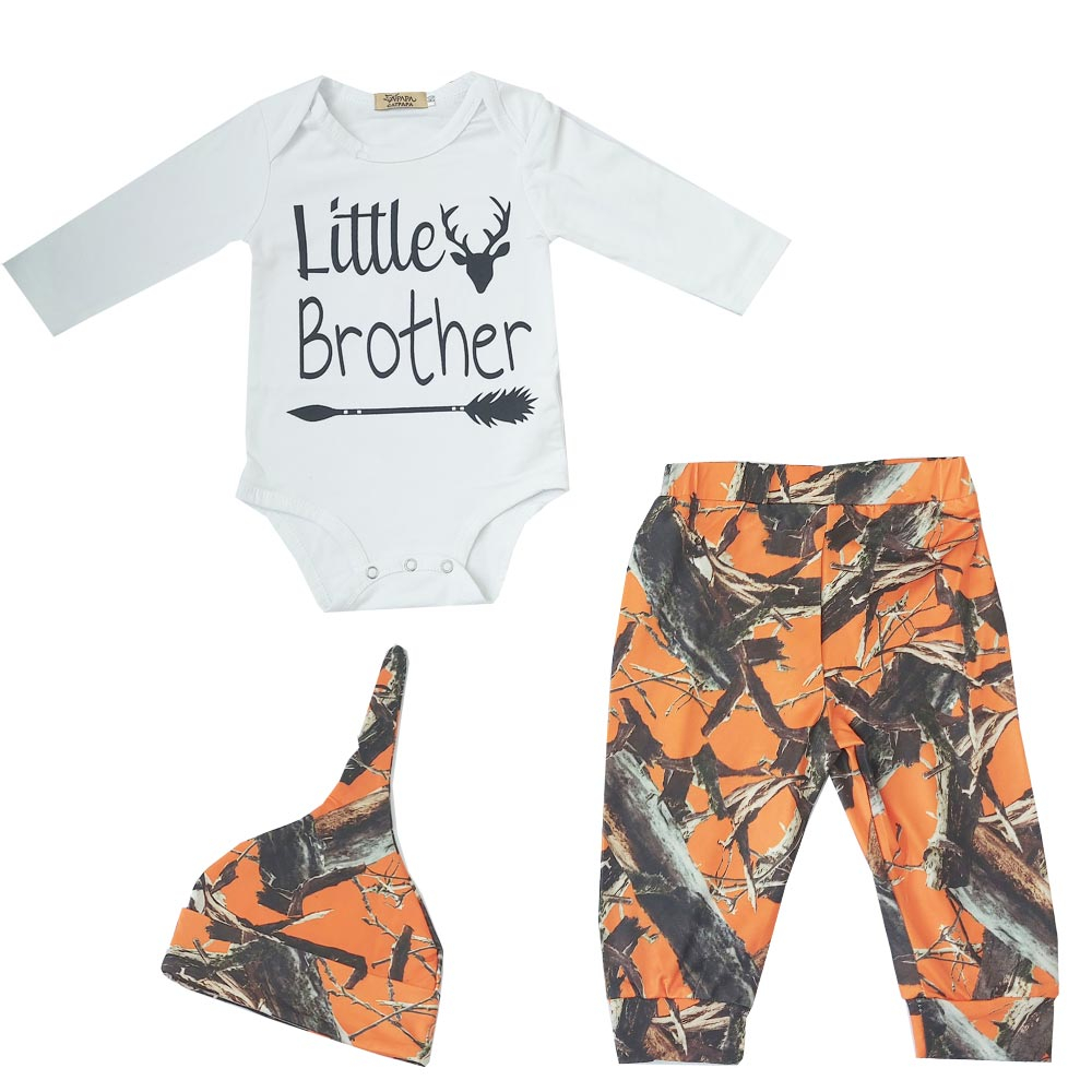 ست 3 تکه لباس نوزادی مدل Little Brother
