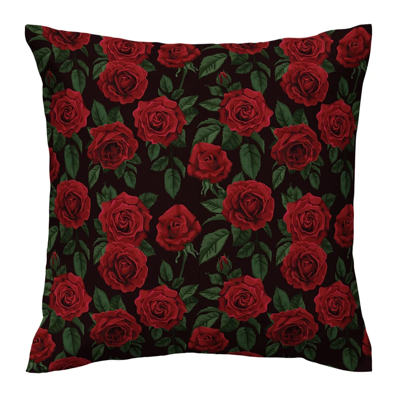 کاور کوسن مدل گل دورو طرح دار کد 1400107