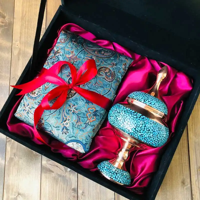 شکلات خوری فیروزه کوبی کد 212 به همراه ترمه