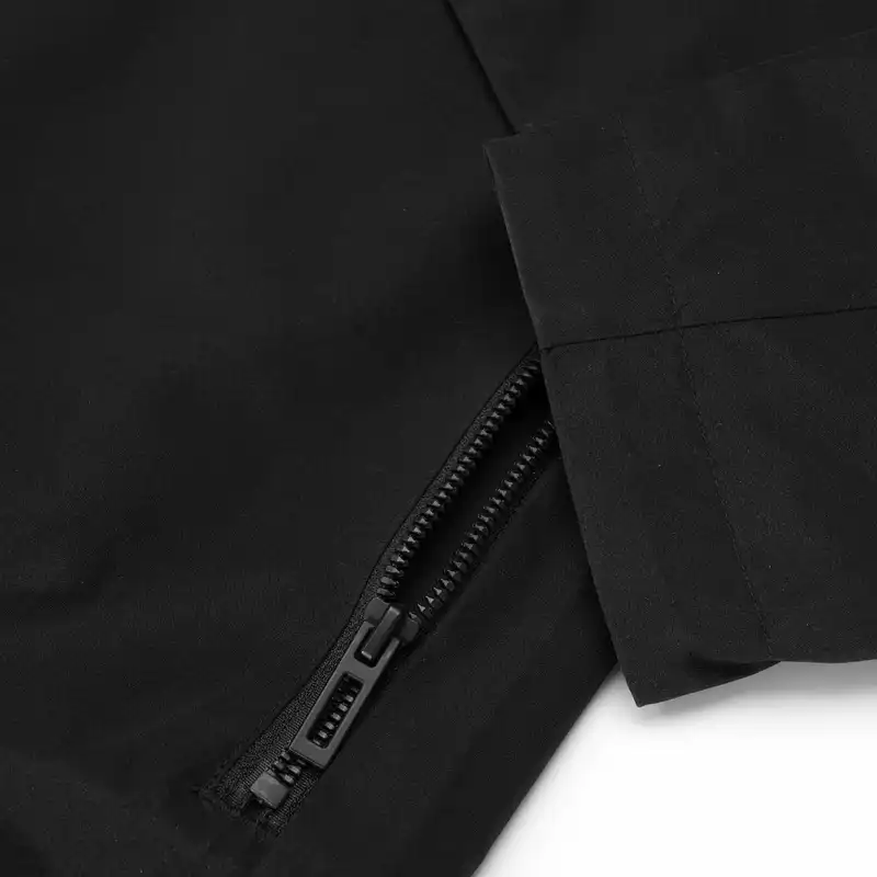 کاپشن مردانه جین وست مدل کلاهدار کد 122122 رنگ مشکی