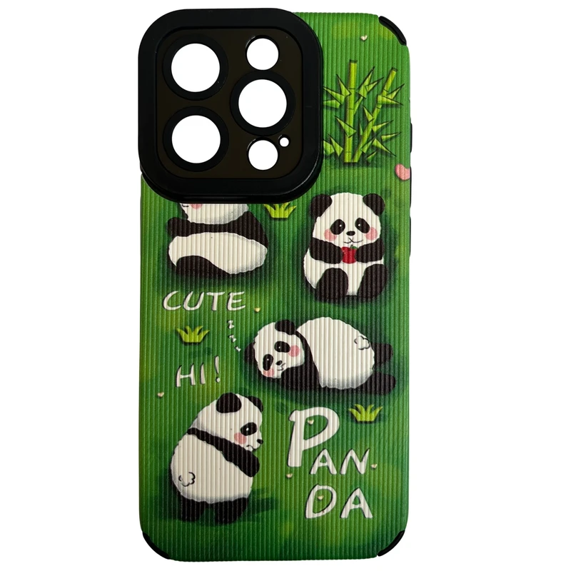 کاور مدل کبریتی طرح پاندا کد 579 مناسب برای گوشی موبایل اپل iPhone 15 Pro