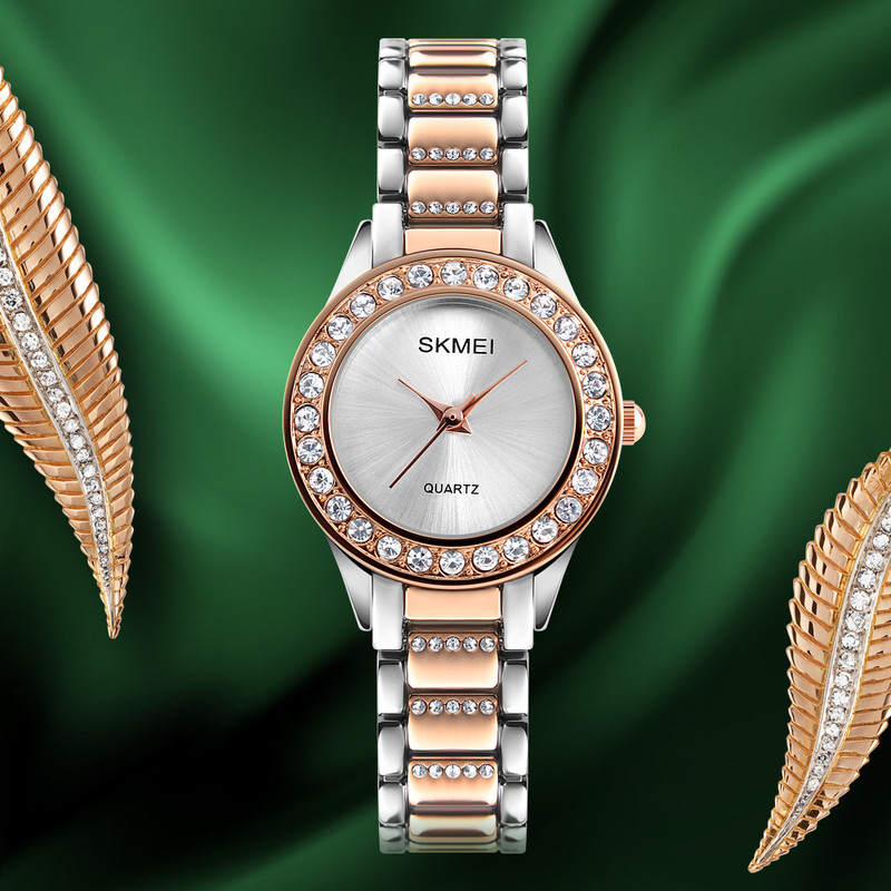 ساعت مچی عقربه ای زنانه اسکمی مدل 62-12 کد 02