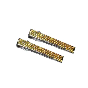 گیره مو زنانه مدل نگین دار مجموعه 2 عددی