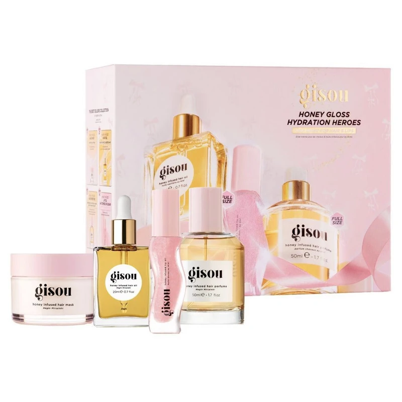 مجموعه مراقبت از مو گیسو مدل honey بسته 4 عددی