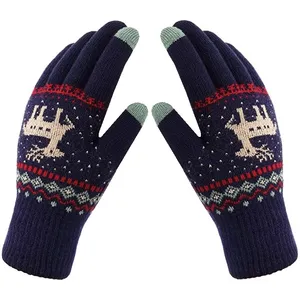 دستکش بافتنی زنانه مدل 775