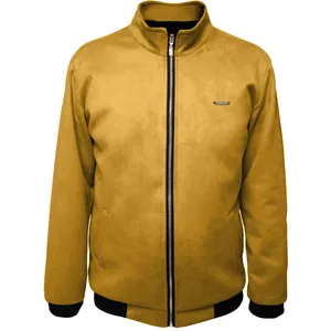 کاپشن مردانه مدل آریا کد 1033 رنگ زرد