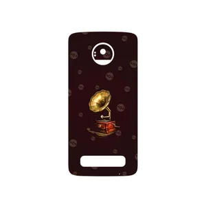 MAHOOT Gramophone Nostalgia Cover Sticker for Motorola Moto Z Play