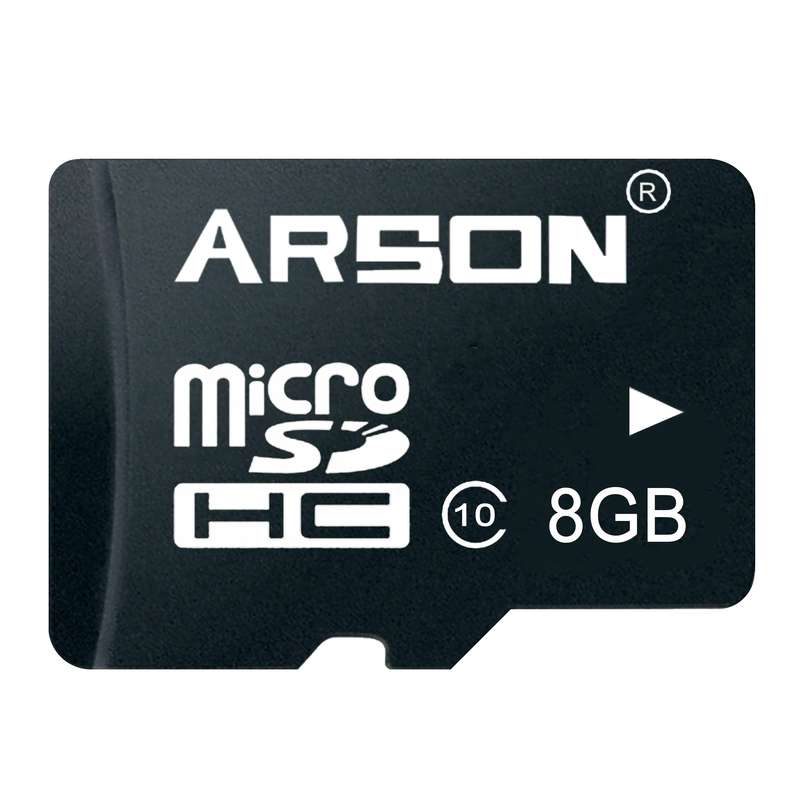کارت حافظه microSDHC آرسون مدل AM-2108 کلاس 10 استاندارد U1 سرعت 80MBps ظرفیت 8 گیگابایت