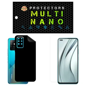 Multi Nano X-SFM Screen Protector For Infinix Note 8 with back skin