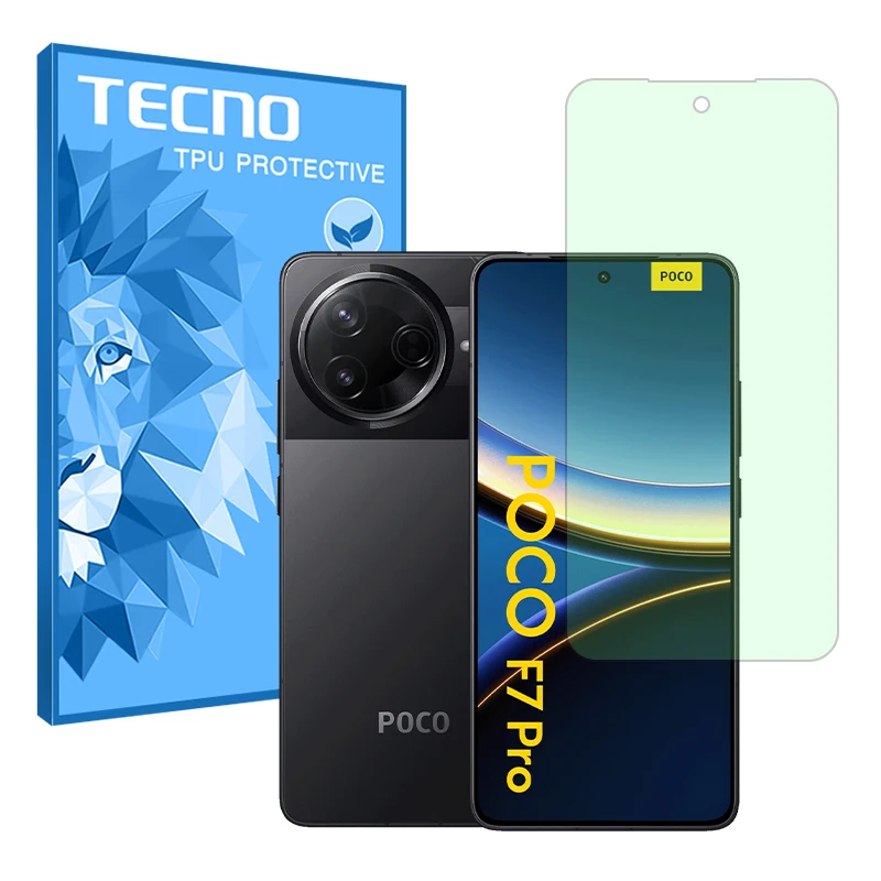 محافظ صفحه نمایش آنتی گرین تکنو مدل Eye Care مناسب برای گوشی موبایل شیائومی Poco F7 Pro