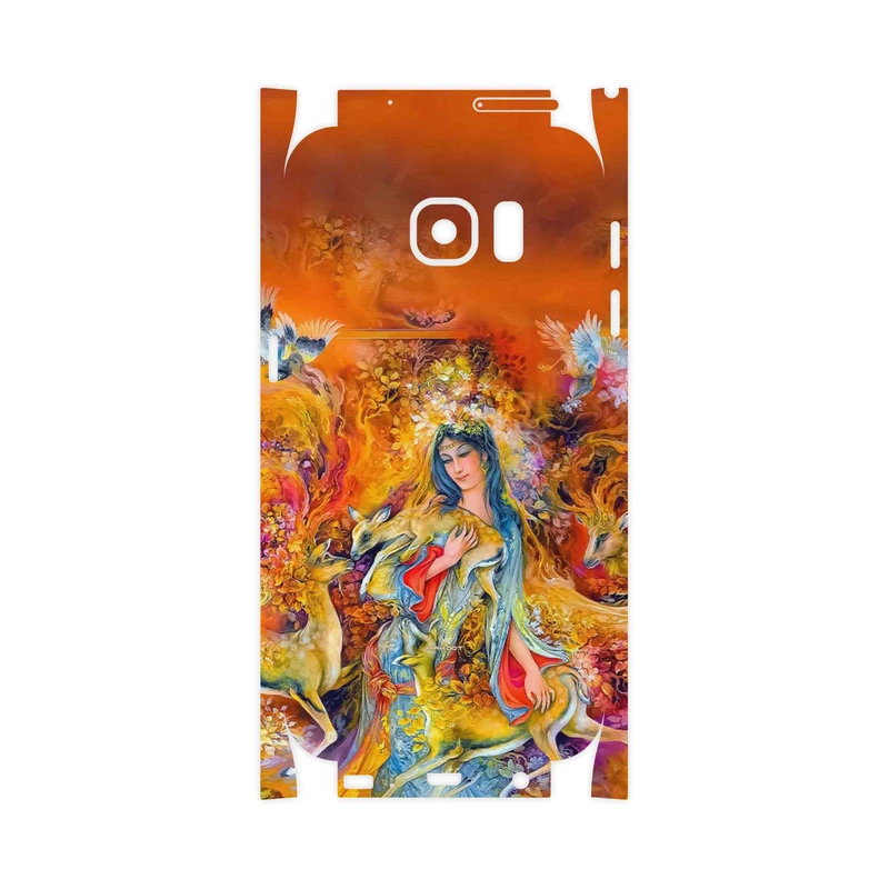 برچسب پوششی ماهوت مدل Persian miniature 2-FullSkin مناسب برای گوشی موبایل سامسونگ Galaxy S7