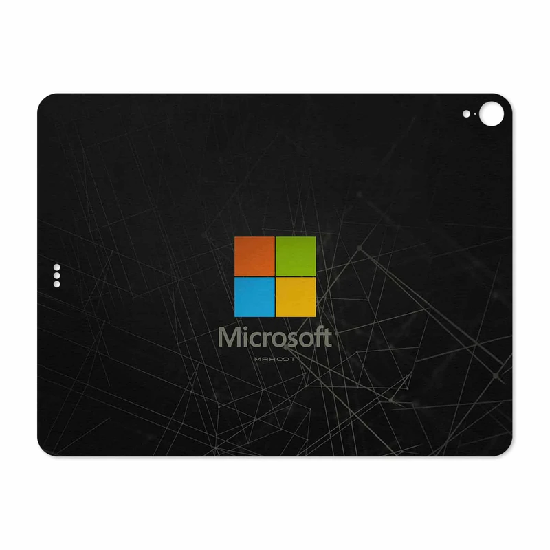 برچسب پوششی ماهوت مدل Microsoft-Logo مناسب برای تبلت اپل iPad Pro 12.9 (GEN 3) 2018 A1876