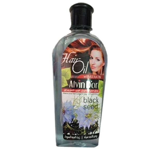 روغن مو آلوین دور مدل کنجد سیاه حجم 200 میلی لیتر