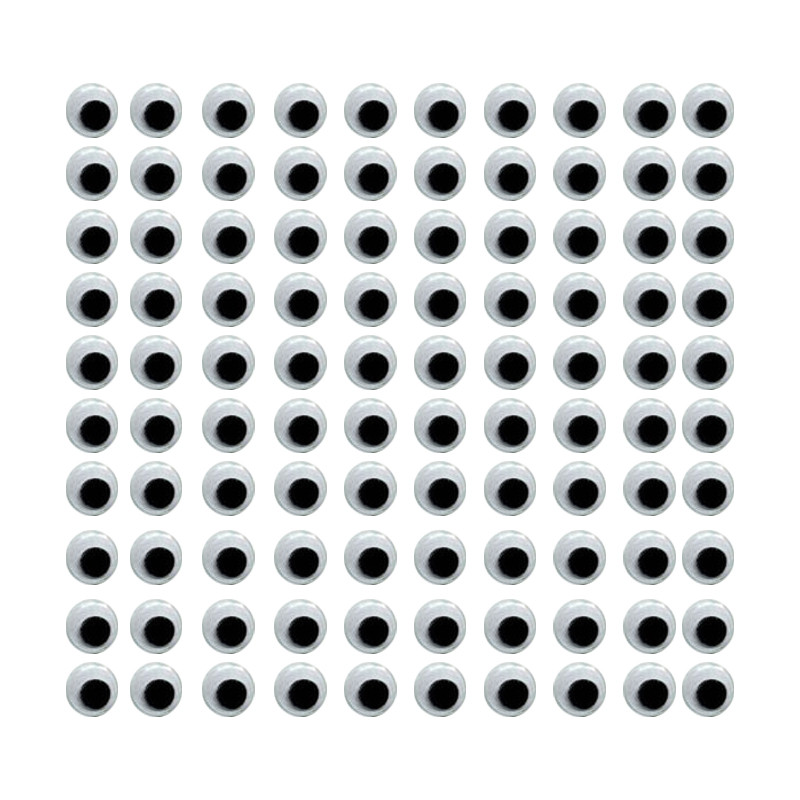 چشم عروسک مدل mot_10 بسته 100 عددی