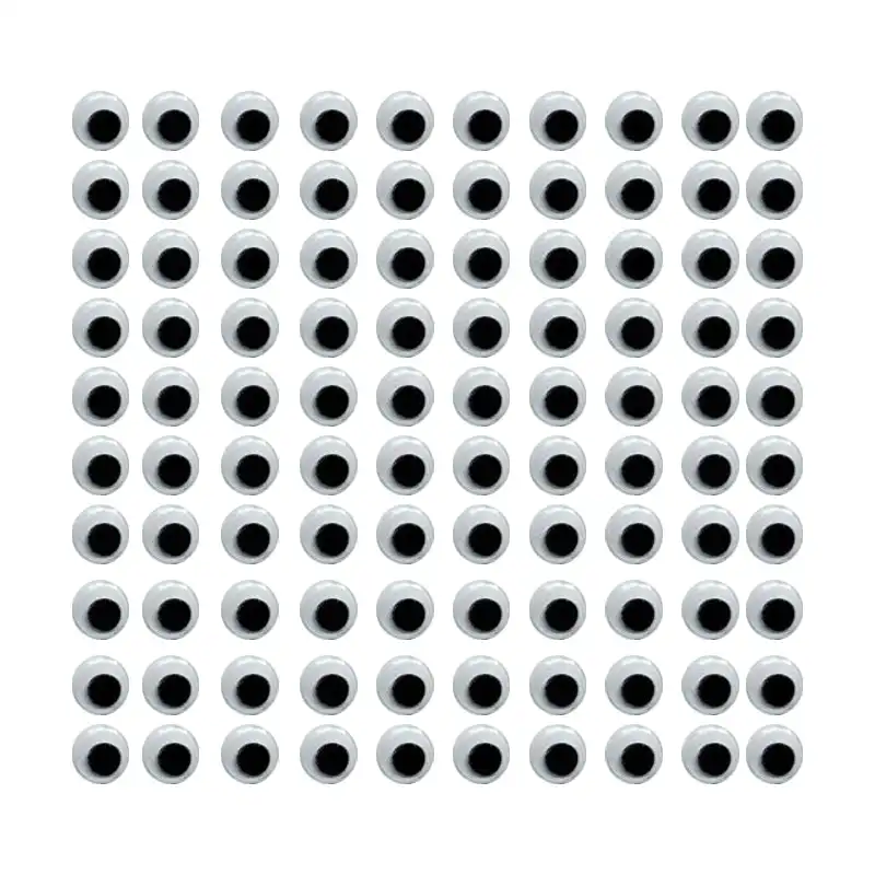 چشم عروسک مدل mot_12 بسته 100 عددی